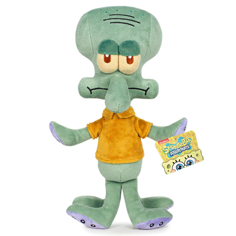 Oryginalna Maskotka Skalmar 28 cm Duży Pluszak Na Licencji Spongebob