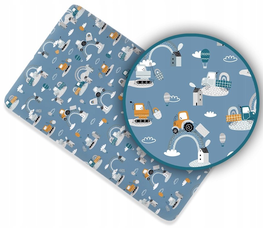 PRZEŚCIERADŁO BAWEŁNIANE DO ŁÓŻECZKA 140x70