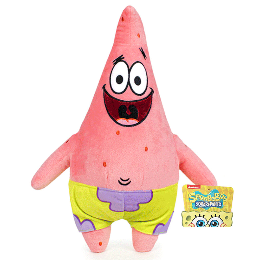 Oryginalna Maskotka Duży Patryk Rozgwiazda 32 cm Z Bajki Spongebob