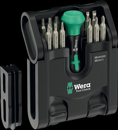 WERA TOOL-CHECK MODULAR MICRO 21 CZĘŚCI