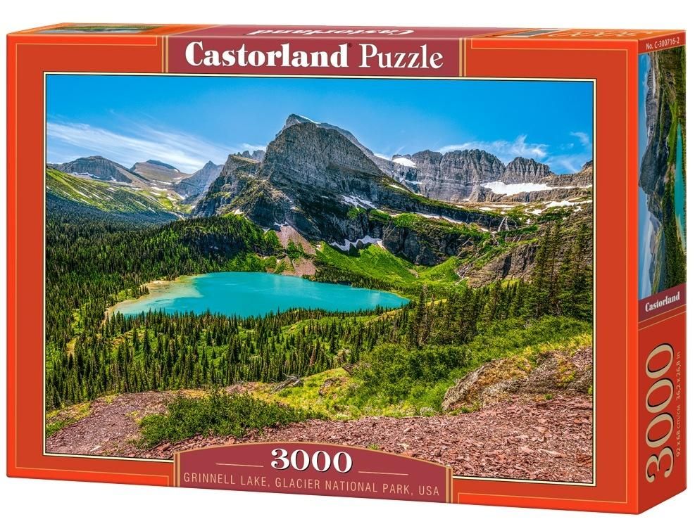Puzzle 3000 Grinnell Lake Glacier Castor - puzzle