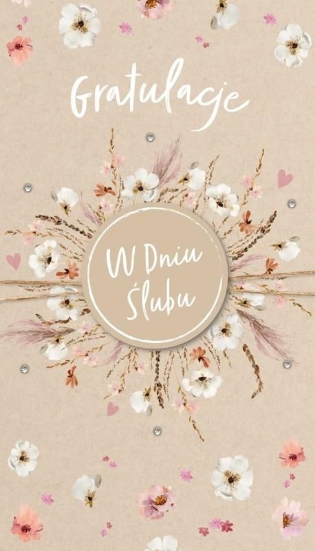 Karnet Ślub KP-277 - artykuł papierniczy