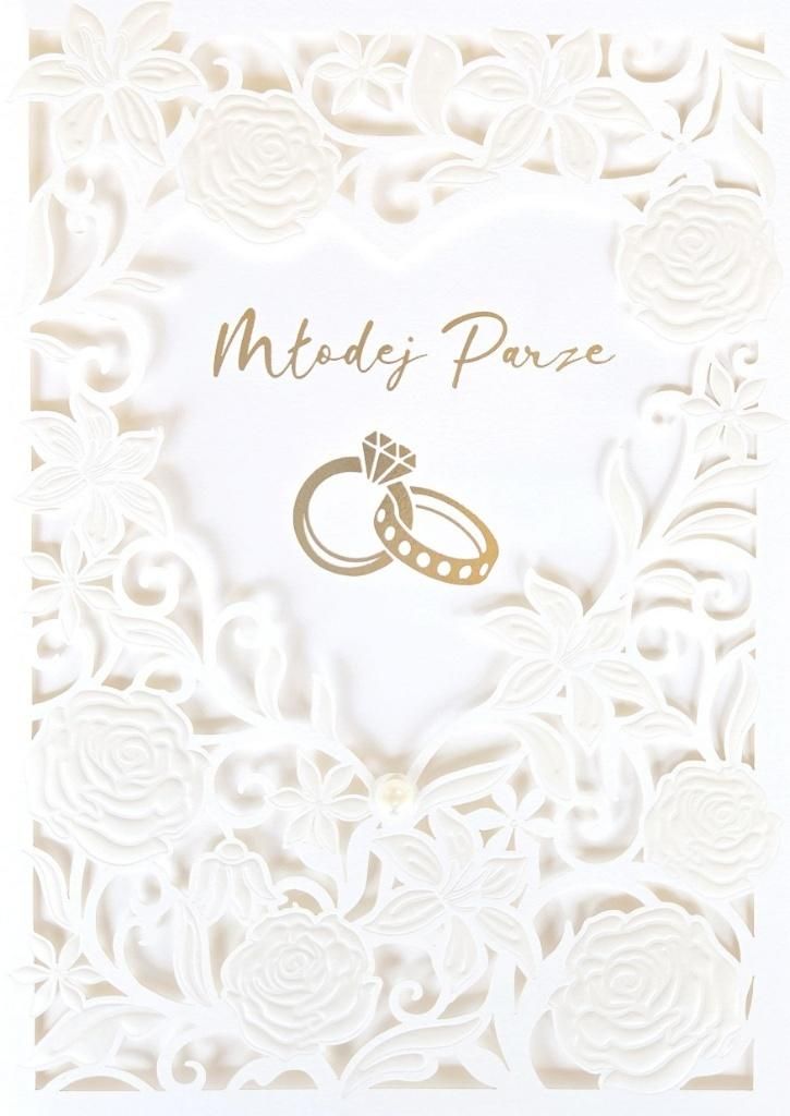 Karnet Ślub laser KP-284 - artykuł papierniczy