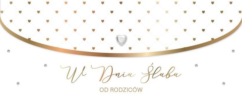 Karnet Ślub od rodziców LUX-197 - artykuł papierniczy