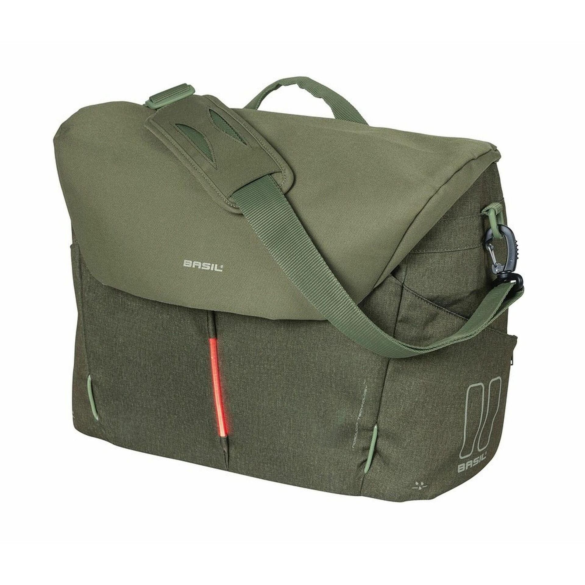 Basil B-Safe Nordlicht Commuter Office Bag, olive green 2021 Sakwy 18069