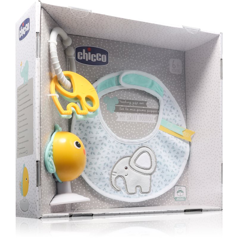 Chicco Feeding Gift Set My Sweet Doudou zestaw upominkowy 6m+