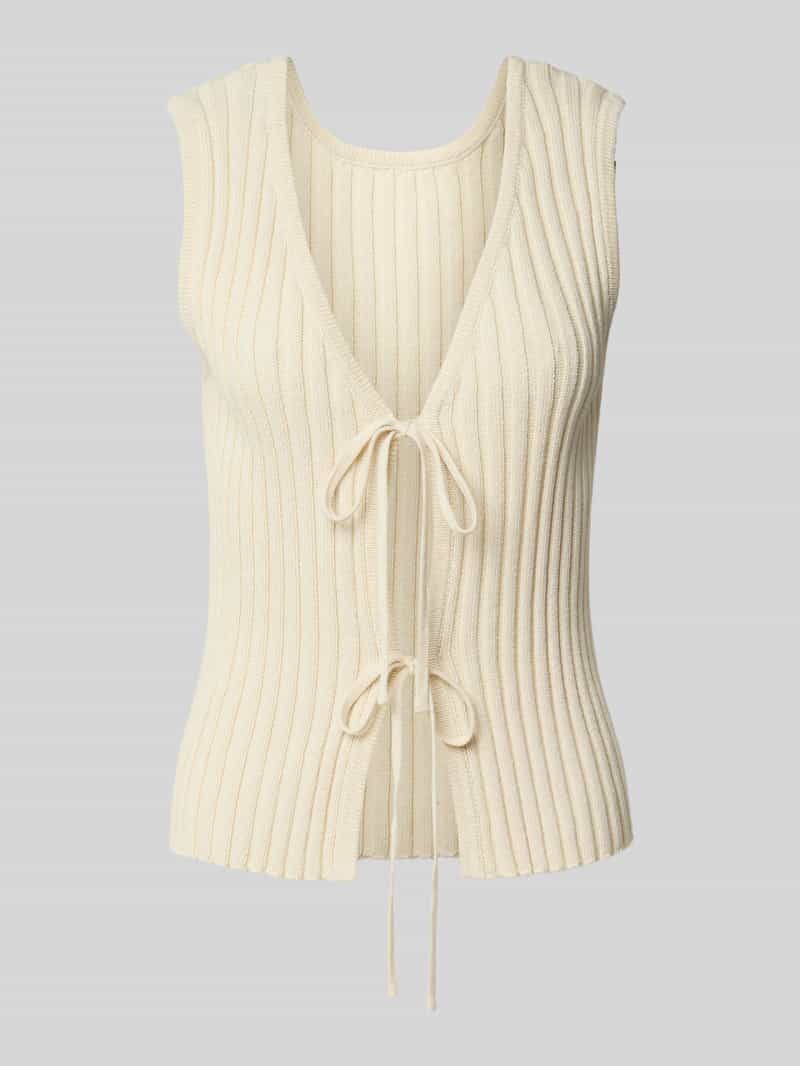 Top o kroju regular fit z mieszanki bawełny model ‘JOYLYNN’