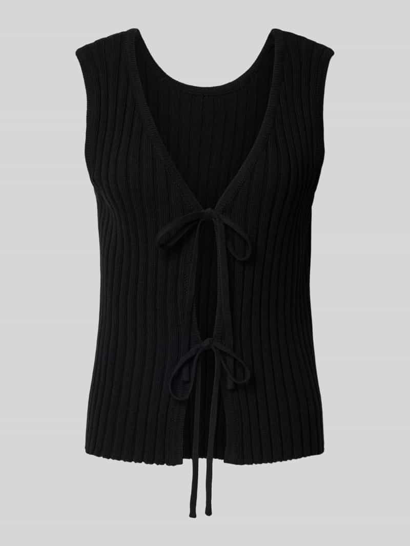 Top o kroju regular fit z mieszanki bawełny model ‘JOYLYNN’