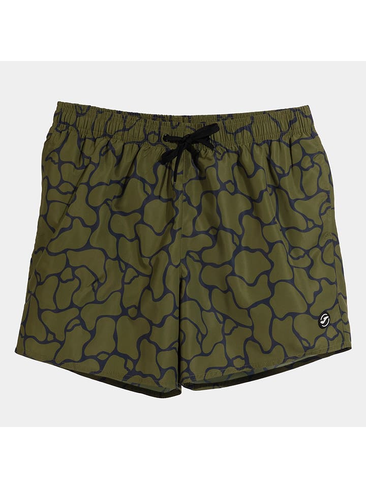Joma Szorty kąpielowe w kolorze khaki