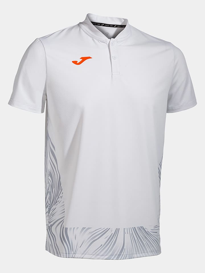 Joma Funkcyjna koszulka polo w kolorze białym