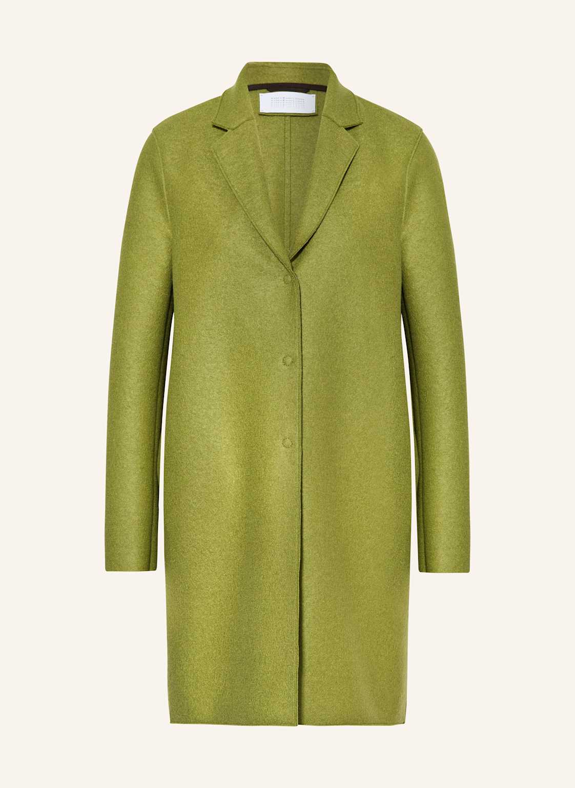 Harris Wharf London Płaszcz Wełniany gruen
