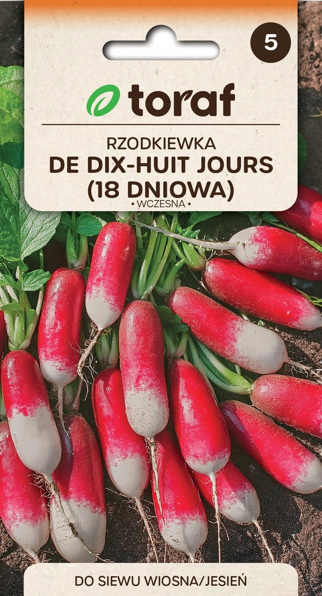 Rzodkiewka DE DIX-HUIT JOURS - 18 dniowa 5g / T /