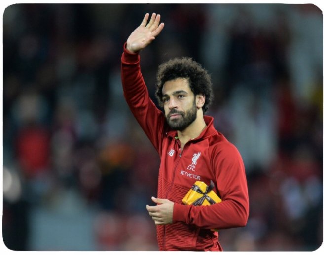 Podkładka pod myszkę Mohamed Salah + imię