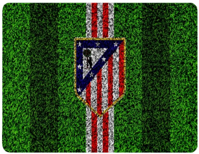 Podkładka pod myszkę Atletico Madryt + imię