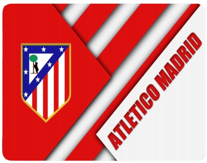 Podkładka pod myszkę Atletico Madryt + imię