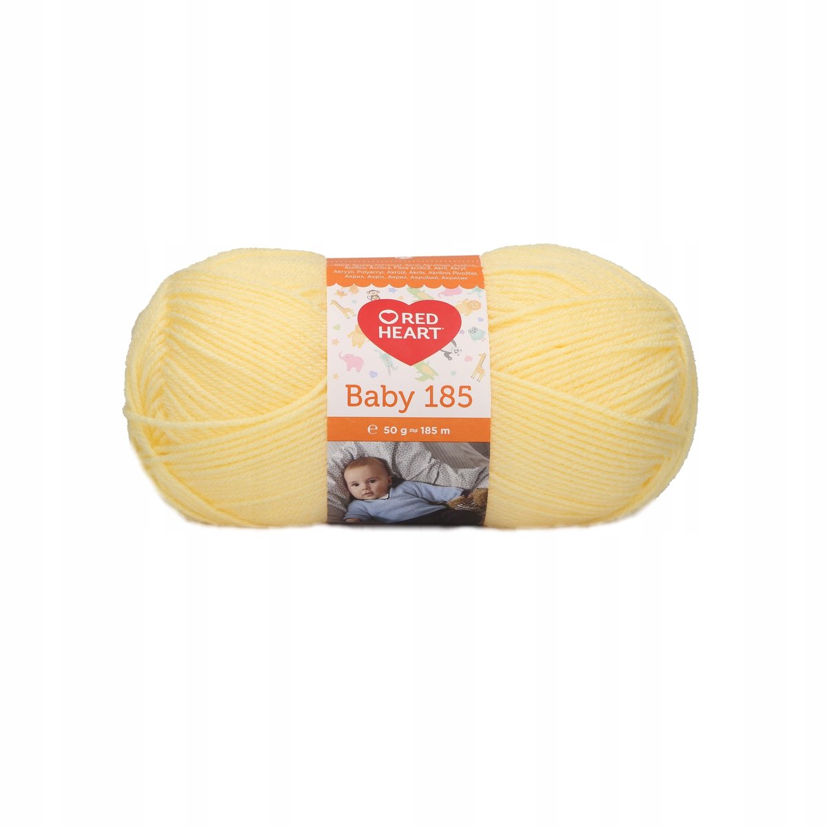 Włóczka Red Heart Baby 185 wanilia 1021
