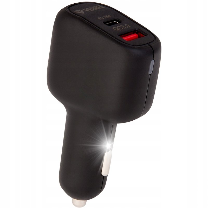 Ładowarka samochodowa Yenkee USB QuickCharge 3.0