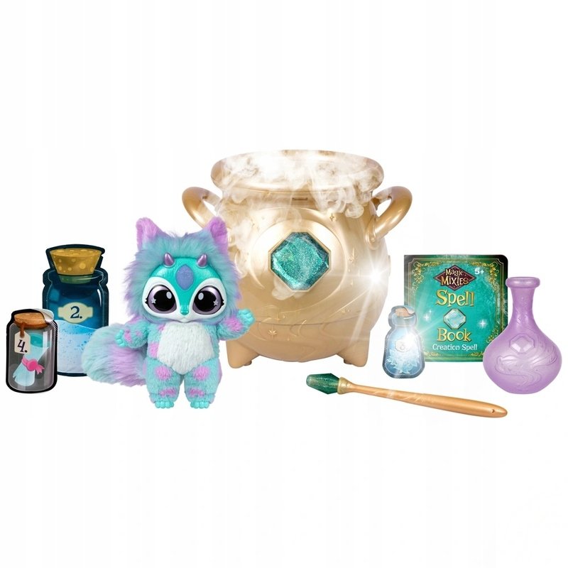 moose Magic Mixies Magic Cauldron DUŻY magiczny kociołek zmiana koloru