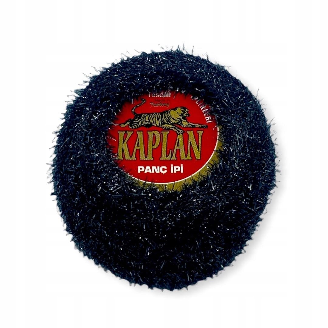 Kordonek metalizowany Kaplan czarny 20g