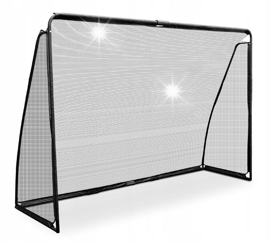 BRAMKA PIŁKARSKA DLA DZIECI METALOWA PRZENOŚNA TRENINGOWA DUŻA 180 x 120 cm