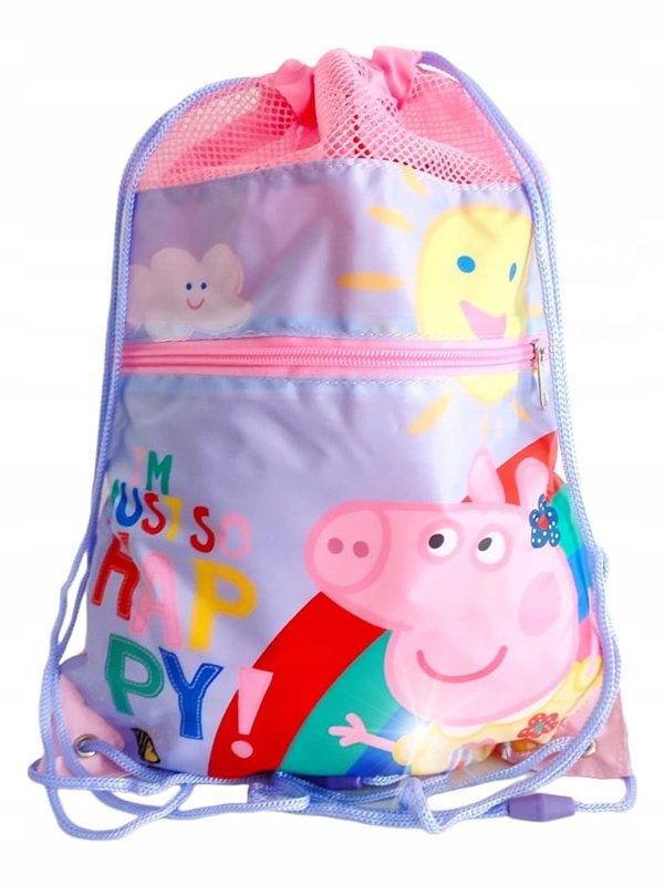 TORBA GIMNASTYCZNA ŚWINKA PEPPA 41CM