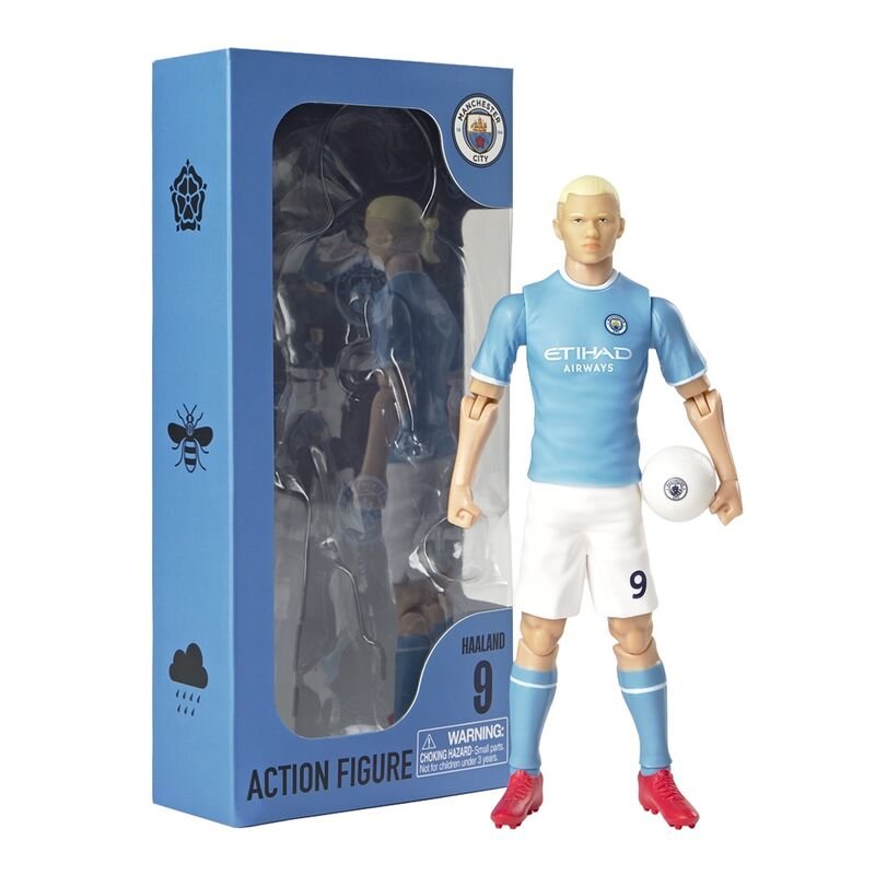 figurka akcji manchester city haaland 20cm banbo toys