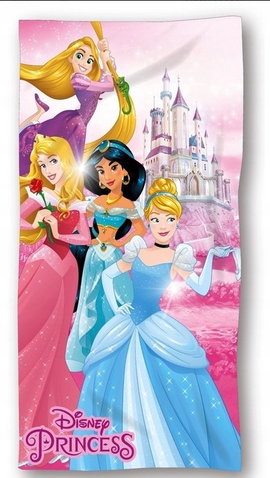 RĘCZNIK PLAŻOWY kąpielowy łazienkowy PRINCESS 70x140cm