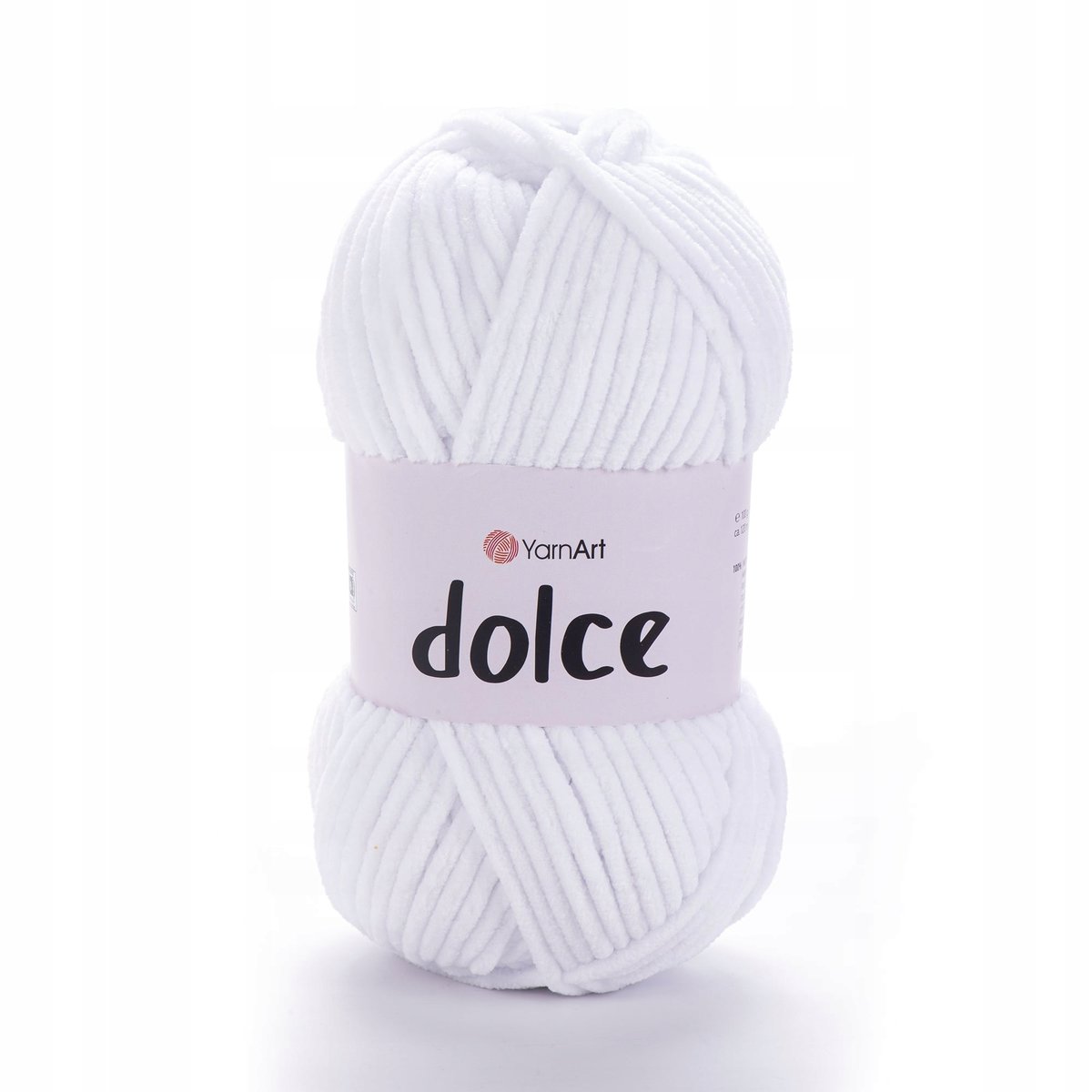 Włóczka YarnArt Dolce 100g 741 biały