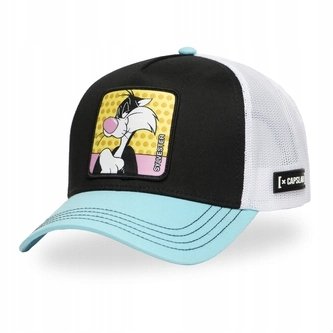 Czapka z daszkiem Capslab Looney Tunes Sylwester czarny uniwersalny