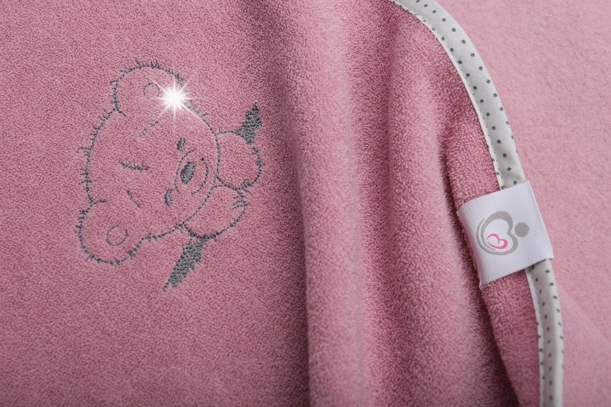 BABYMAM PONCHO KĄPIELOWE OKRYCIE Z KAPTUREM DUŻE