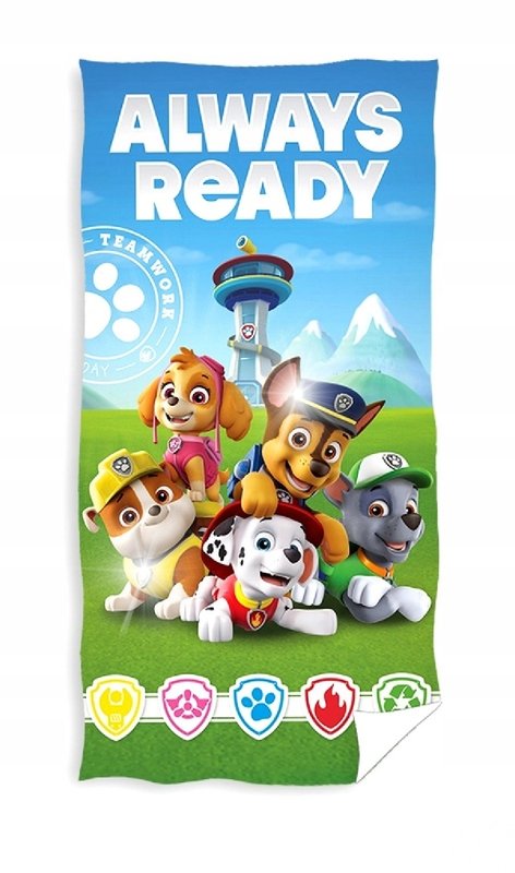 RĘCZNIK PSI PATROL PAW PATROL 70x140cm