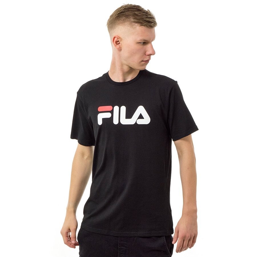 Fila PURE SHORT SLEEVE SHIRT 002 BLACK 681093-002 M