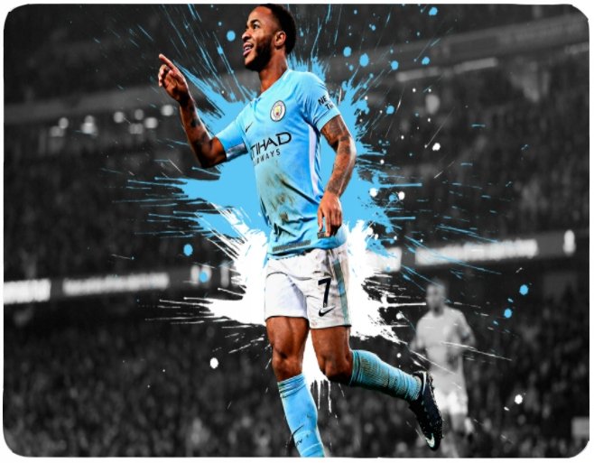 Podkładka pod myszkę Raheem Sterling + imię