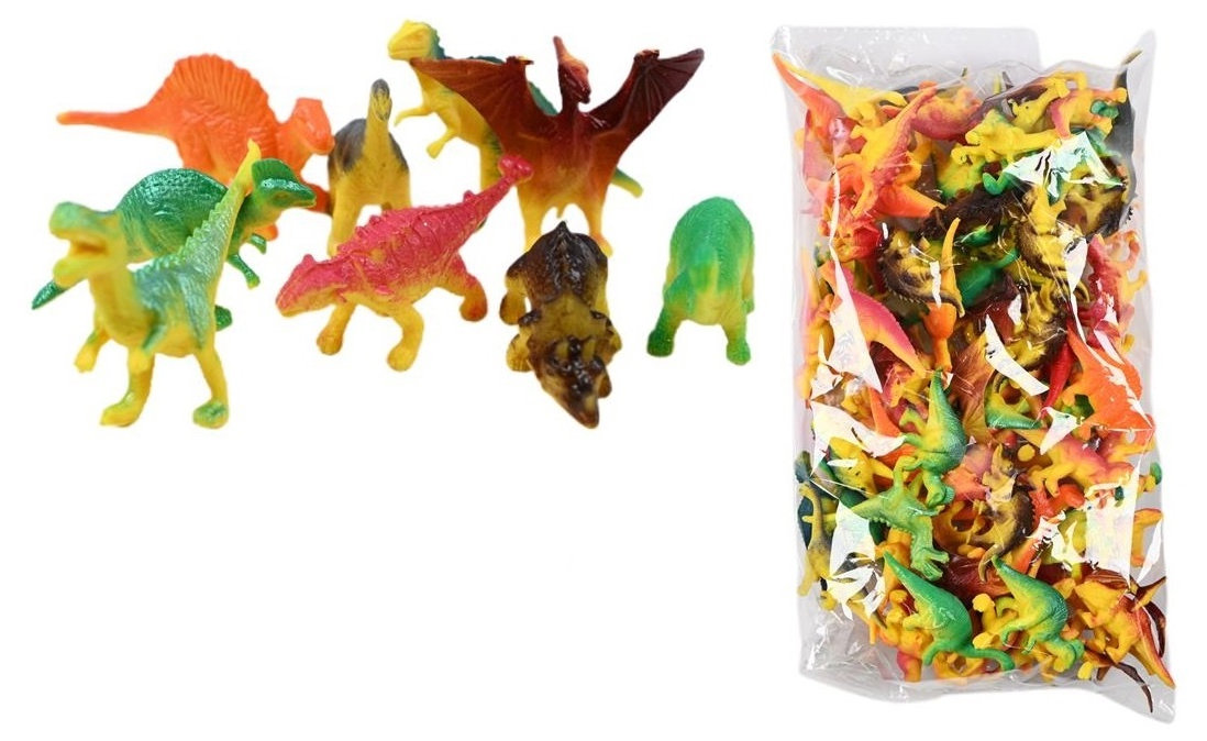 MINI FIGURKI DINOZAURY DUŻY ZESTAW FIGUREK 0,5KG
