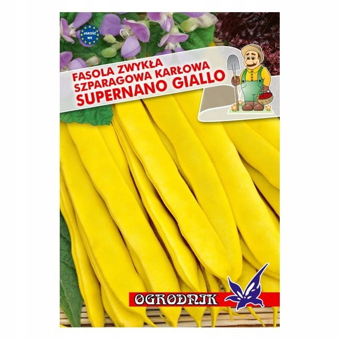 Fasola żółta karłowa Supernano giallo 30g / O /