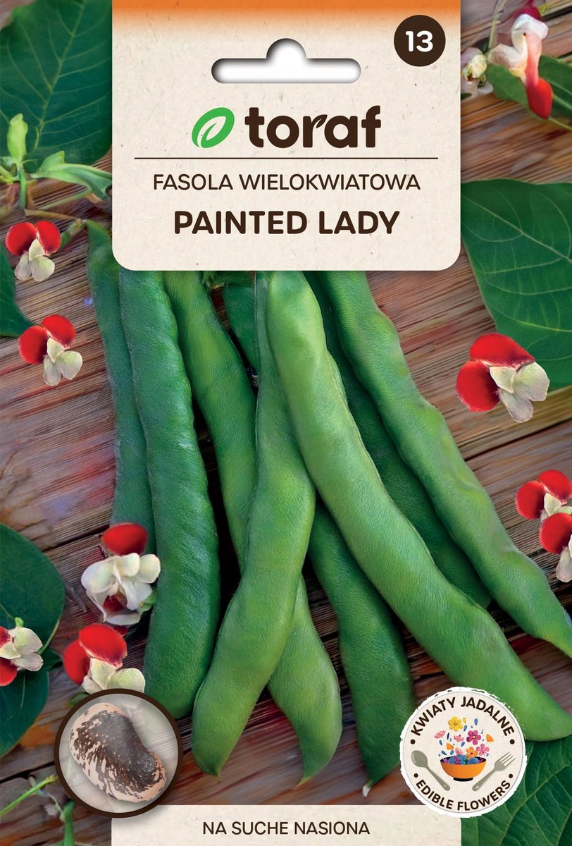 Fasola tyczna wielokw. Painted Lady 25g / T /
