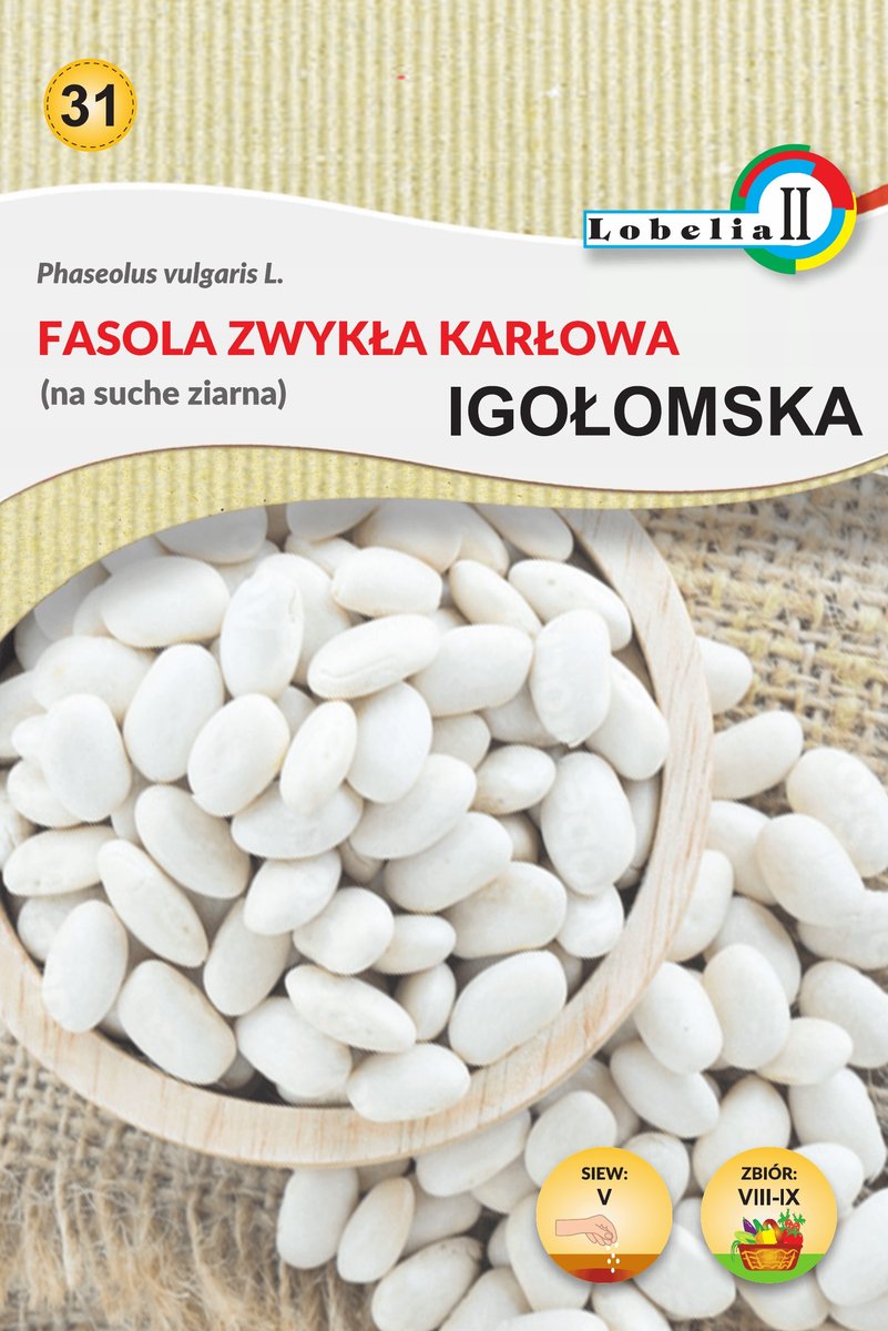 Fasola Igołomska na suche nasiona 20g / L /