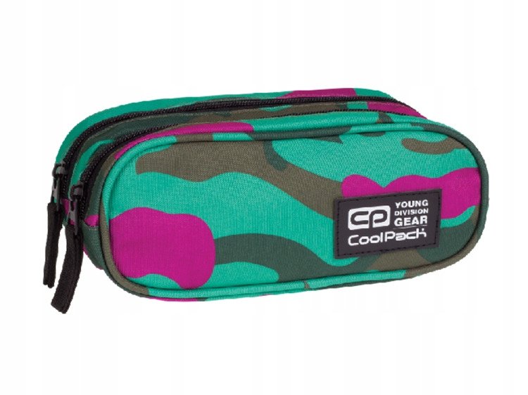 PIÓRNIK Szkolny COOLPACK CLEVER SASZETKA organizer moro