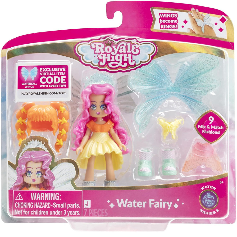 WODNA WRÓŻKA ROYALE HIGH FIGURKA DELUX WATER FAIRY ZESTAW + KOD ONLINE