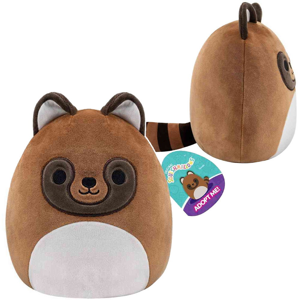 Maskotka Squishmallows Szop Tanuki Adopt Me! Jenot 20 cm Pluszak