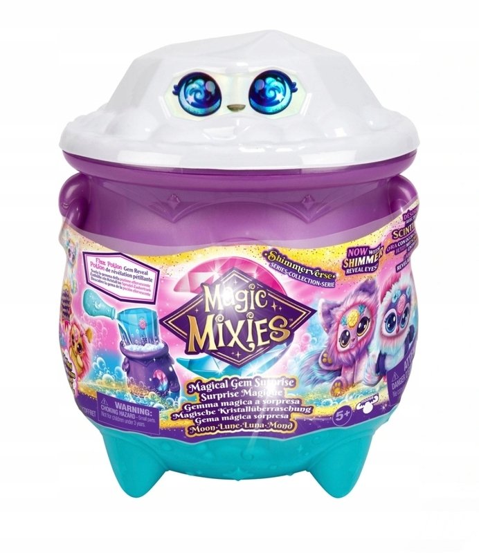 moose Magic Gem Mixies Magicolor MOON magiczny kociołek zmiana koloru
