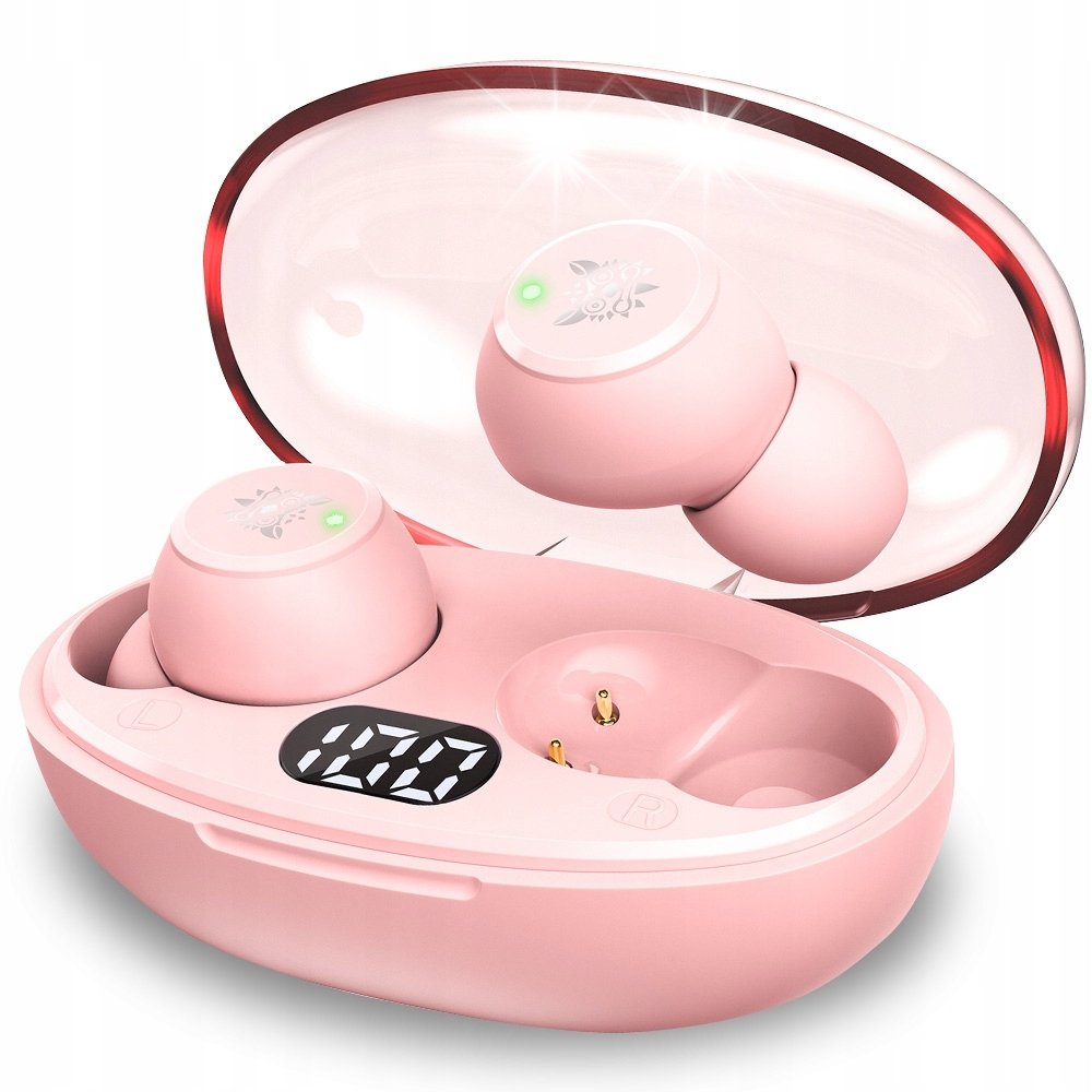 ONIKUMA T305 TWS Bluetooth 5.3 Hi-Fi ANC różowe