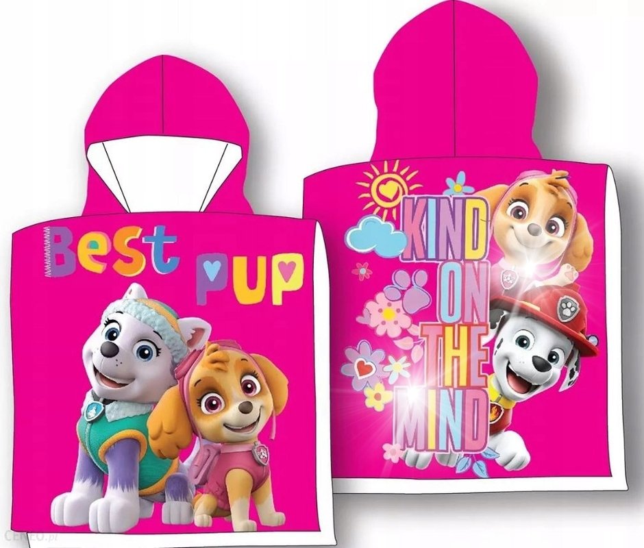 RĘCZNIK PONCHO PSI PATROL Paw Patrol