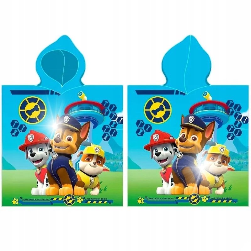 RĘCZNIK PONCHO PSI PATROL PAW PATROL