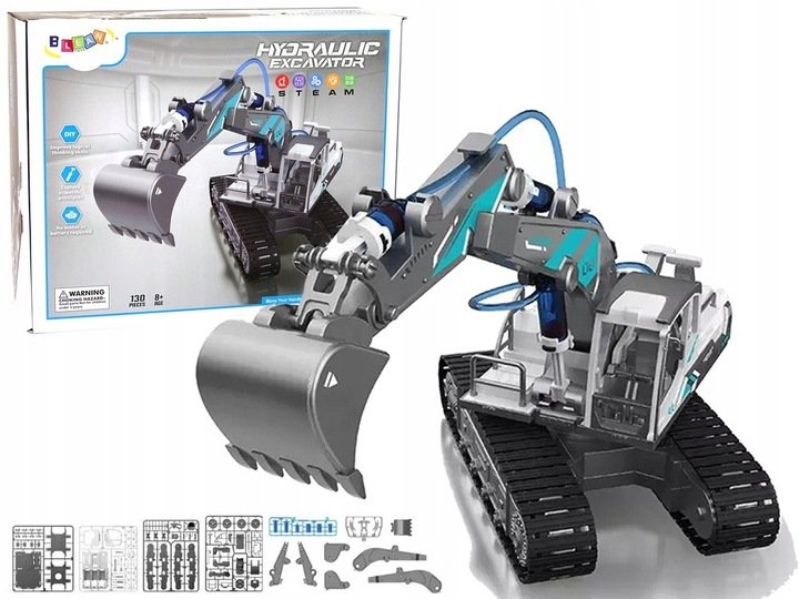 KOPARKA HYDRAULICZNA GĄSIENICOWA AUTO ZESTAW DIY