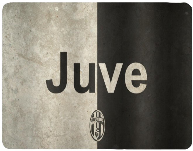 Podkładka pod myszkę JUVENTUS + imię