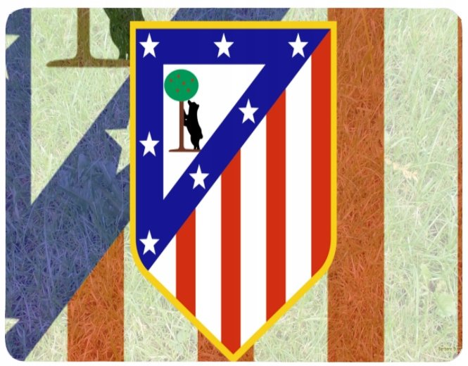 Podkładka pod myszkę Atletico Madryt + imię