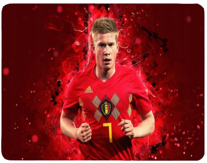 Podkładka pod myszkę Kevin De Bruyne + imię
