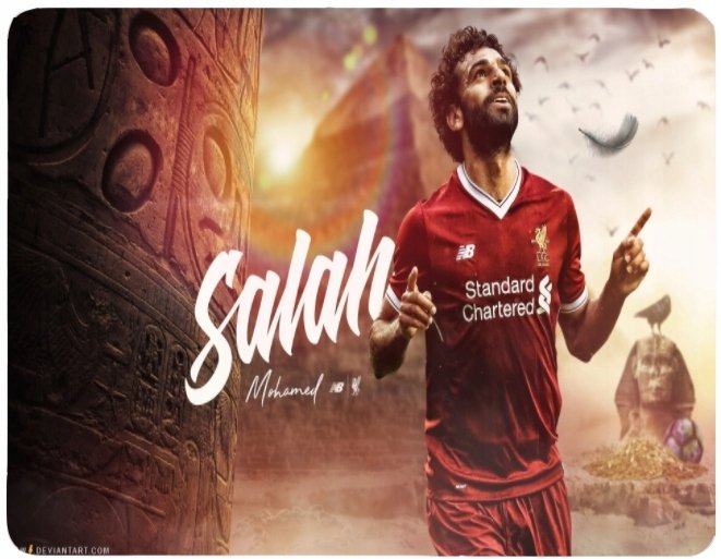 Podkładka pod myszkę Mohamed Salah + imię