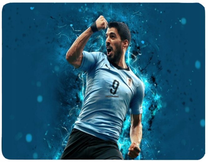 Podkładka pod myszkę LUIS SUAREZ + imię